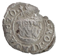 1620K-B Denár Ag 'II. Mátyás' (0,36g) T:2 kitörésHungary 1620K-B Denár Ag 'Matthias II' (0,36g) C:XF crack patinaHuszár: 1141., Unger II.: 870.