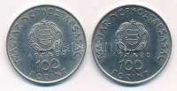 1980. 100Ft Cu-Ni 'Szovjet-magyar közös űrrepülés' T:1,1- Adamo EM61