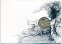 2001. 200Ft 'Molnár Ferenc: Pál utcai fiúk' érmés levelezőlapon T:BU Adamo EM175