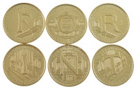 2021. 5Ft Cu-Ni-Zn '75 éves a Forint' (6xklf) rolniból T:1