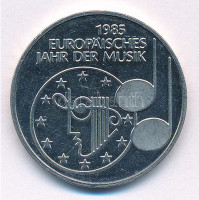 Német Szövetségi Köztársaság 1985F 5M Cu-Ni 'A zene európai éve' T:1-,2 FRG 1985F 5 Mark Cu-Ni 'European Year of Music' C:AU,XF Krause KM#162