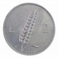 Olaszország 1946. 2L Al T:1-,2 R!Italy 1946. 2 Lire Al C:AU,XF R!Krause KM#88
