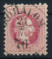 1867 5kr lemezhibás bélyeg 'KŐHALOM' (Gudlin 350 pont)