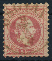 1867 5kr vízjeles bélyeg 'OSGYÁN' (Gudlin 350 pont)