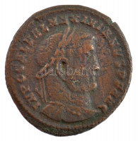 Római Birodalom / Heraclea / Galerius 305-311. AE Follis Br (6,03g) T:2,2- Roman Empire / Heraclea / Galerius 305-311. AE Follis Br 'IMP C GAL VAL MAXIMIANVS PF AVG / GENIO IMP-E-RATORIS - dot HTA dot' (6,03g) C:XF,VF RIC VI 37a