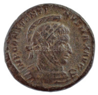 Római Birodalom / Trier / I. Constantinus 319. Nummus Cu (3,10g) T:2,2- Roman Empire / Trier / Constantinus I 319. Nummus Cu 'IMP CONSTANTI-NVS MAX / VICTORIAE L[AETAE PRINC PERP] - VOT PR - dot ST[R]' (3,10g) C:XF,VFRIC VI 221.var