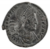 Római Birodalom / Siscia / II. Constantius 350. AE Follis Br (6,54g) T:2Roman Empire / Siscia / Constantius II 350. AE Follis Br 'DN CONSTAN-TIVS PF AVG / CONCORDIA MILITVM - dot epsilon SIS star' (6,54g) C:XFRIC VIII 280