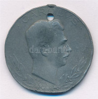 1918. 'Sebesültek Érme' Zn kitüntetés mellszalag nélkül. Szign.: R. Placht (38mm) T:2 ly., ph. Hungary 1918. 'Wound Medal - Laeso Militi' Zn decoration without ribbon. Sign.: R. Placht (38mm) C:XF hole, edge error NMK 328.