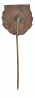 1934. 'Horthy Miklós P.L.E. (Polgári Lövész Egyesület) 1934' bronz jelvény (18x18mm) T:2Hungary 1934. 'Horthy Miklós Civilian Rifle Association 1934' bronze badge C:XF