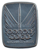 ~1970-1980. 'Hibátlan gépírásért' kitüntető jelvény (26x21mm) T:1-