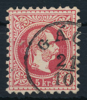 1867 5kr 'GÁC(S)' (Gudlin 350 pont)
