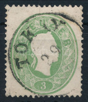 1861 3kr 'TOKAY'