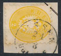 1864 2kr 'SISSEK BA(hnhof)'