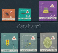 1961 Egészségügy vágott sor (**4.000)