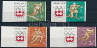 1963 Téli Olimpia (II.) - Innsbruck 4 db vágott érték
