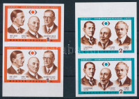 1972 Európai szemészkongresszus vágott sor ívszéli párokban (6.000)