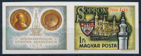 1977 Sopron szelvényes vágott bélyeg (3.500)