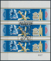 1978 Prága vágott kisív