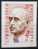 1988 Lengyel Gyula vágott bélyeg