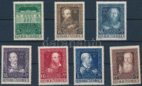 1948 80 éves a Bécsi Művészház sor Mi 878-884