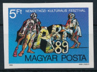 1989 ART vágott bélyeg