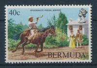 1984 Mi 436 fordított fekvő vízjellel / Watermark Crown to right of CA (Stanely Gibbons 471 w)