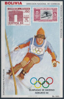 1984 Téli Olimpia blokk Mi 136