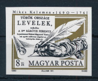 1990 Mikes Kelemen vágott bélyeg