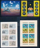 1976 Bolygókutatás 10 db blokk + 1976. 100 éves az első távbeszélő-összeköttetés 8 db kisív + 1977 Isaac Newton 7 db kisív + 1977 A Szputnyiktól a Vikingig 13 db blokk (12.750)