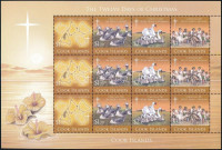 2011 Karácsony kisív Mi 1718-1721 + blokk Mi 232