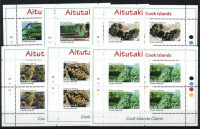 2011 Aitutaki Tengeri kutatóintézet kisív sor (6 klf) Mi 822-827 + blokk Mi 91