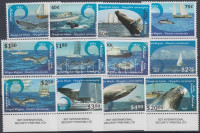2013 Bálnák 12 értékes ívszéli sor