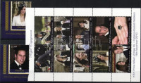 2011 William herceg és Kate Middleton - királyi eljegyzés sor Mi 619-620 + kisív Mi 621-630 + 4 klf blokk Mi 93-96