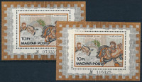 1978 2 db Pannonia1 blokk (16.000)