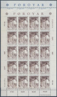 1987 Europa CEPT építészet kisívsor Mi 149-150