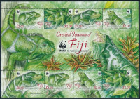 2010 WWF: Leguán kisív Mi 1294-1297