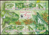 2010 WWF: Leguán kisív Mi 1294-1297