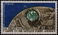 1962 Űrkutatás: Telstar 1 Mi 27