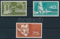 1965 Gauguin Múzeum sor (40F apró gumihiba / gum disturbance) Mi 45-47