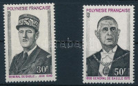 1971 Charles de Gaulle sor Mi 143-144