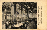 1910 Budapest V. Nemény Béla 'Magyar Világ' kávéháza, belső. Kossuth Lajos utca 18.