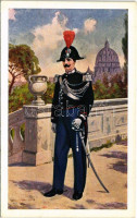 Gendarme in tenuta di gala / Italian military, Pontifical gendarme