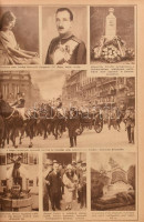 1928 Képes Pesti Hírlap 50. évfolyam 163.-295. számai egybekötve, 1928. július 20.-december 30., név- és tárgymutatóval, helyenként hiányos, javított