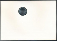 Franciaország 1979. 2Fr, felbélyegzett borítékban, bélyegzéssel, német nyelvű leírással T:1France 1979. 2 Francs in envelope with stamp and cancellation, with German description C:UNC