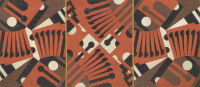 Koncz Béla: Ipari világ III. (triptichon), 1981