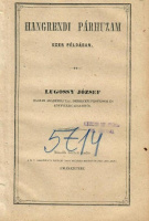 Lugossy József: Hangrendi párhuzam ezer példában.