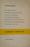 Marcuse, Herbert: Das Ende der Utopie.