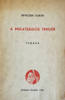 Devecseri Gábor: A mulatságos tenger. Versek.