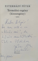 Esterházy Péter: Termelési-regény. (kisssregény). - regény -.