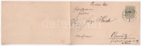 1903 Nagyszeben, Hermannstadt, Sibiu; 2-részes kihajtható panorámalap / 2-tiled folding panoramacard (EK)